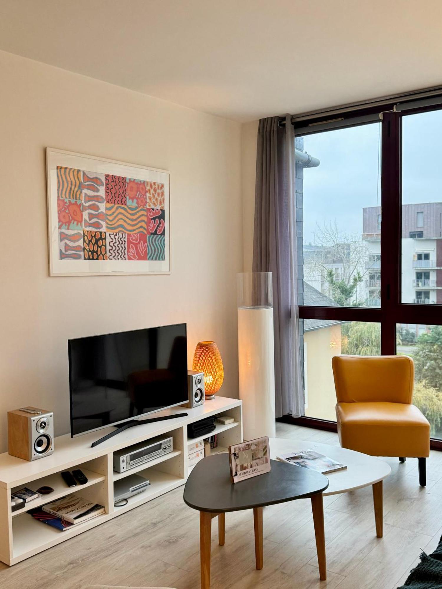 Le Nantais, Centre De Rennes Avec Garage Prive Apartment Екстериор снимка